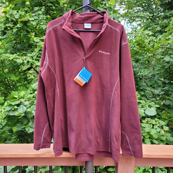 Columbia Other - NWT Columbia Fleece XL Cozy Comfy Rain Resist Sun Shield UPF50 Pullover Soft